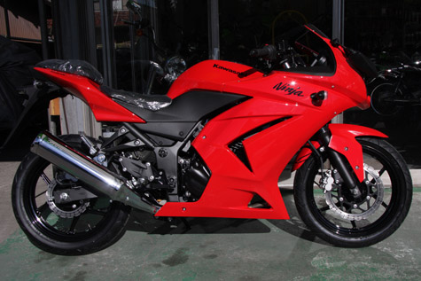 Ninja250のコンプリート車